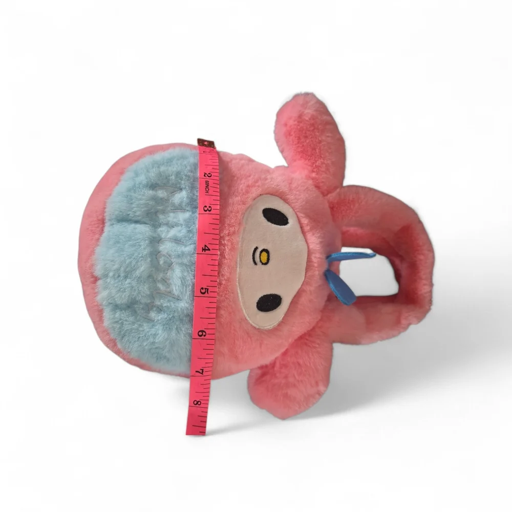My Melody Plush Handbag - Pink & Light Blue